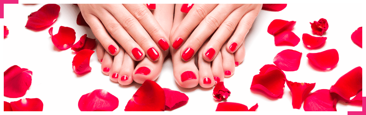 manicure i pedicure  hybrydowy